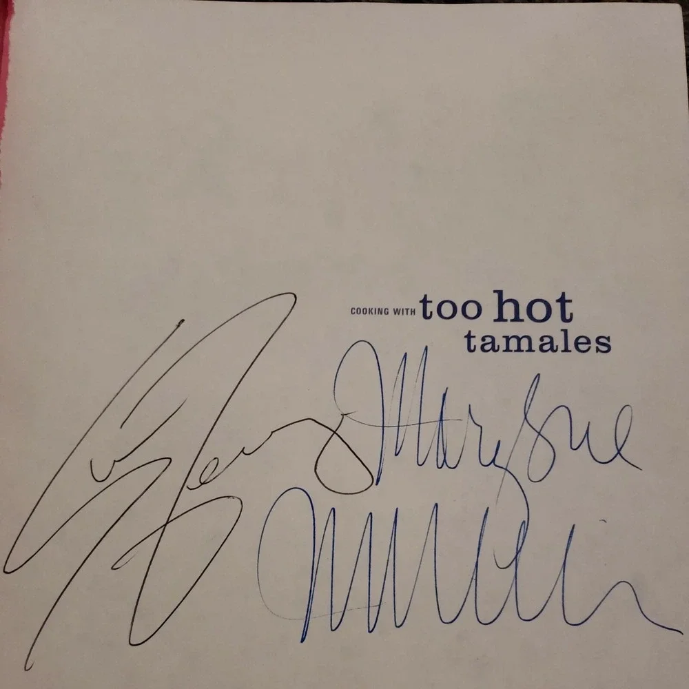 FIRST‎ EDITION SIGNED BOOK Latin cooking with too hot tamales Milliken Feniger
